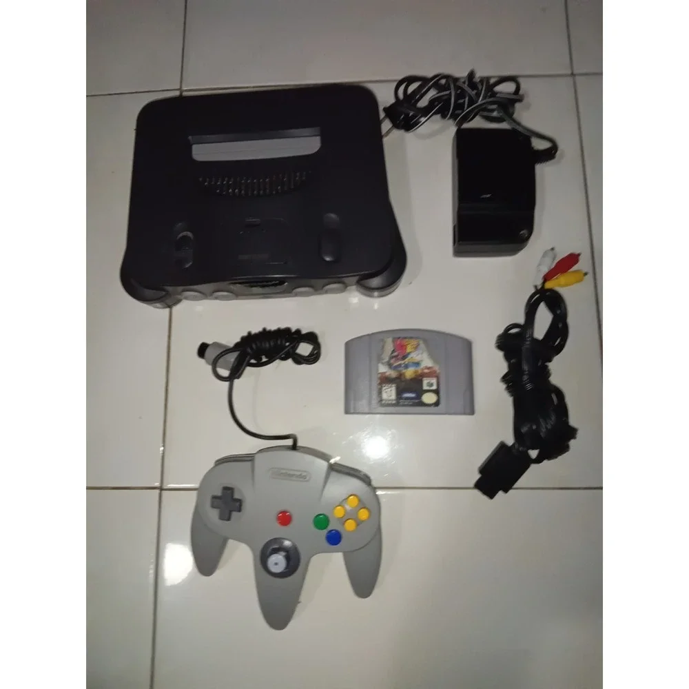 N64 Nintendo 64 Console - comes with Vigilante 8